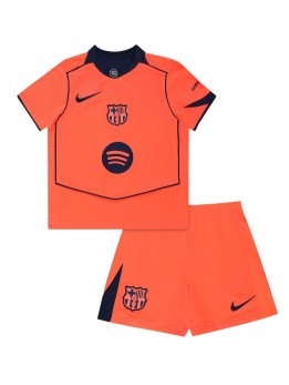 Barcelona Dječji Rezervni Dres kompleti 2025-26 Kratak Rukavima (+ kratke hlače)